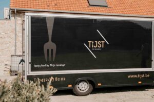 Impressie tijst foodtruck