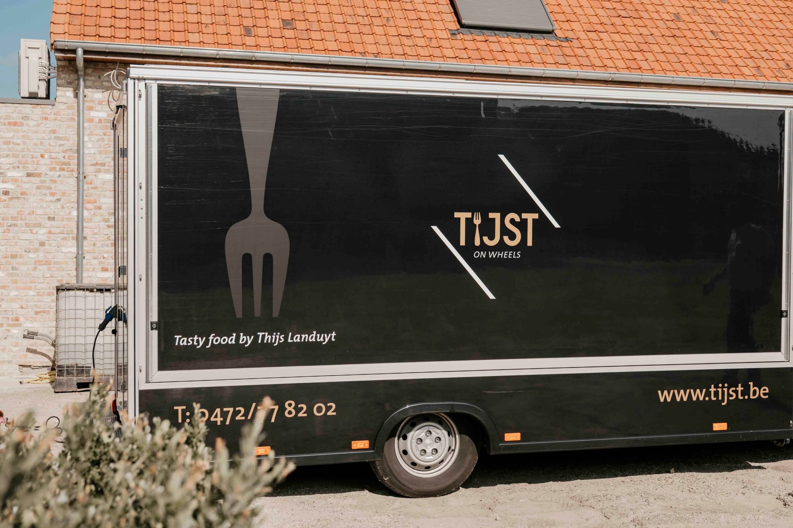 Impressie tijst foodtruck